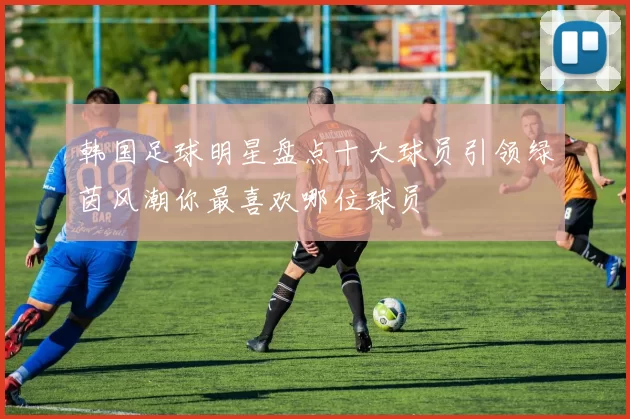 韩国足球明星盘点十大球员引领绿茵风潮你最喜欢哪位球员